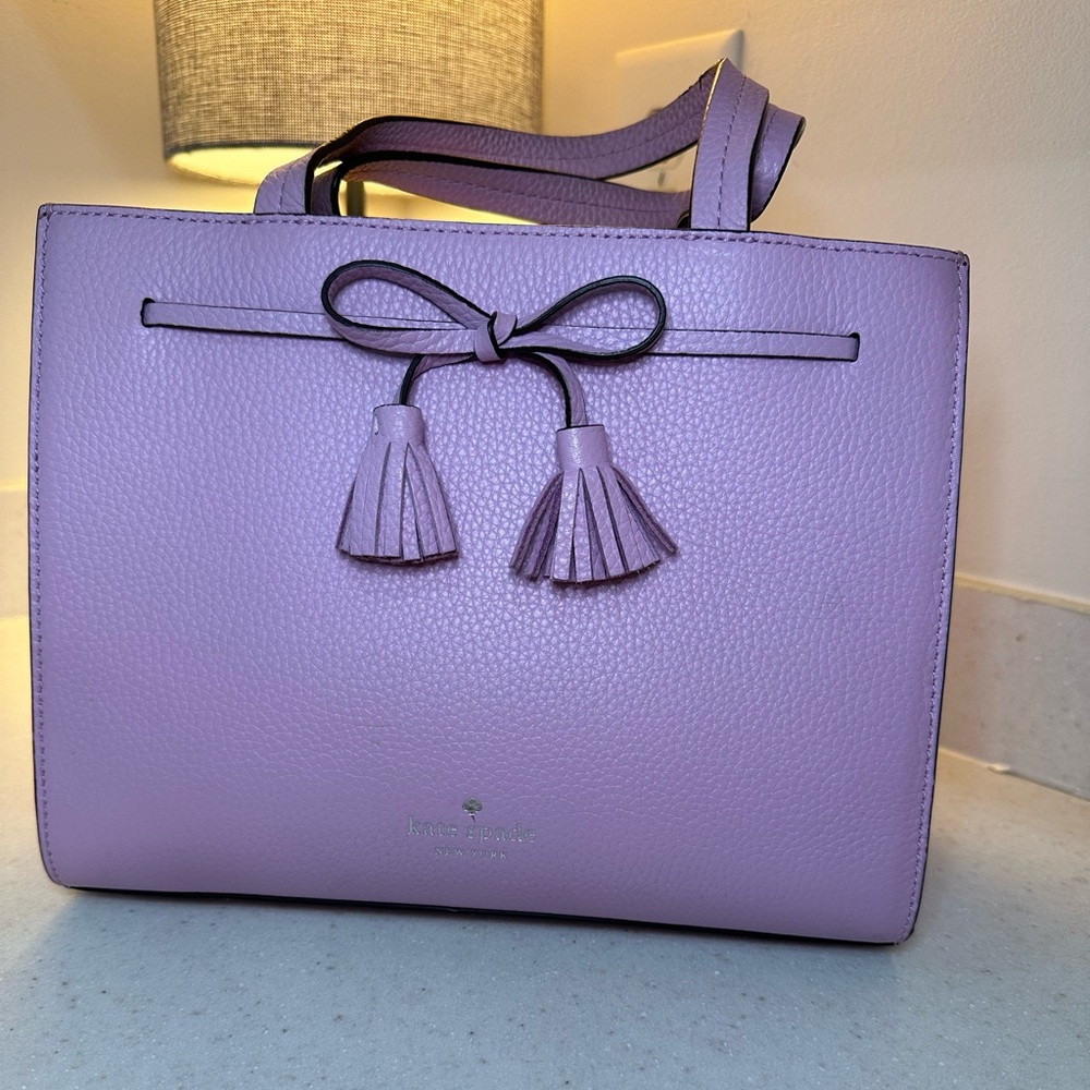 Light pink Kate Spade purse and wallet